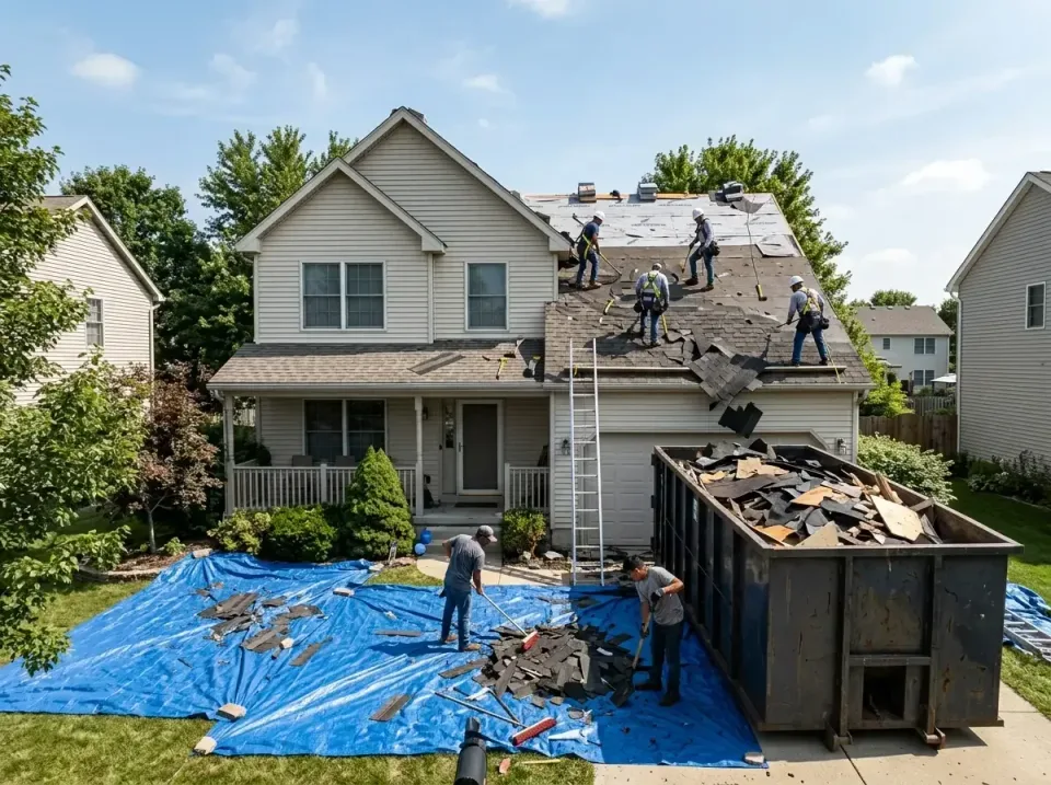 roof-replacement-debris-remova-004 — frequently asked questions, Cheapest Dumpster Rentals in Fort Washington, MD